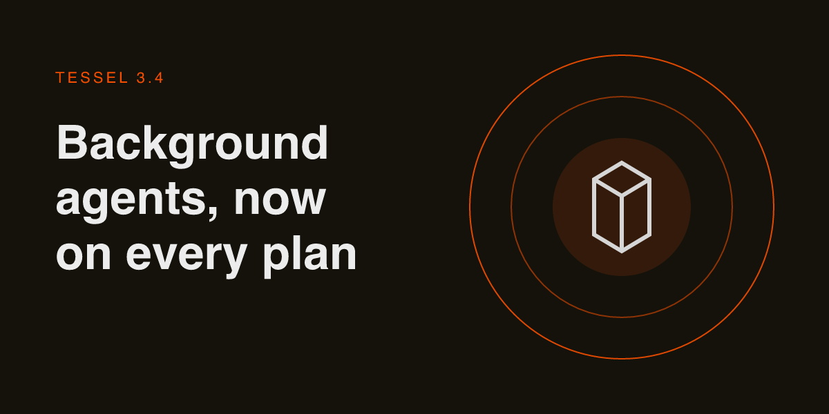 Background agents on every plan
